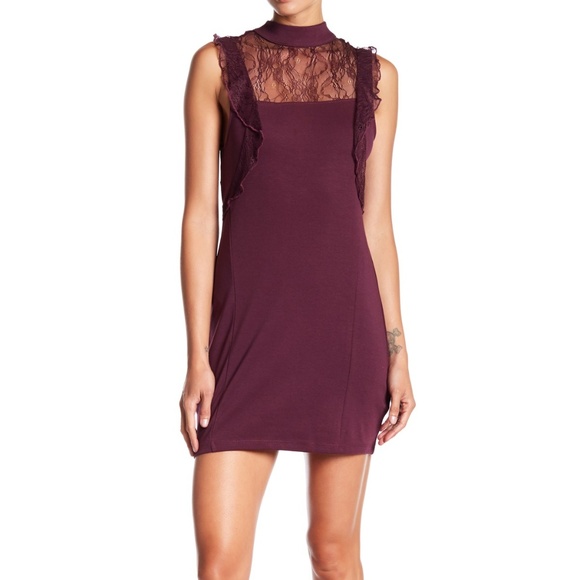 Free People Dresses & Skirts - Free People Lace Trim Dress